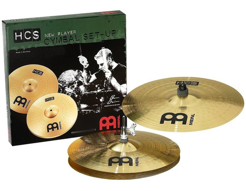 Meinl Hcs1418 Paquete Platillos 14 Y 18 Pulgadas P/ Bateria