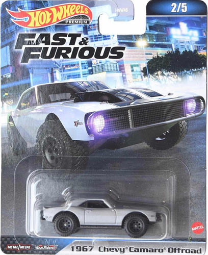 Hot Wheels 1967 Chevy Camaro Offroad, Fast & Furious