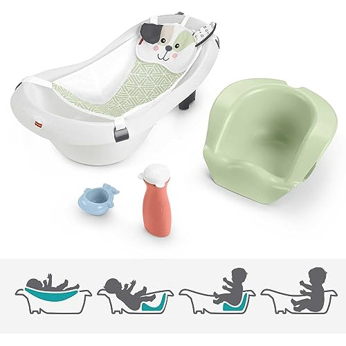 Bañera Fisher-price Para Bebés Y Niños Pequeños, 4 En 1, Con