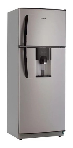 Heladera Patrick HPK141M10 silver con freezer 355L 220V
