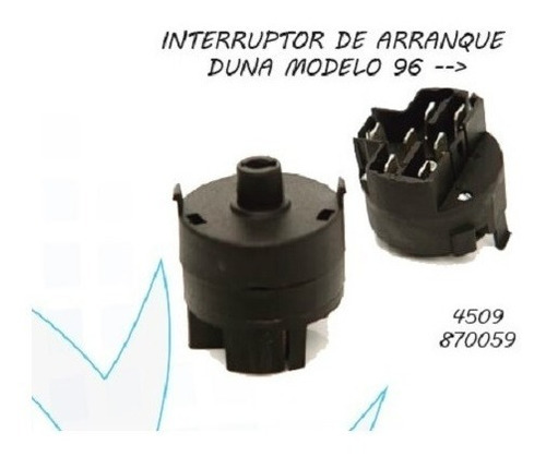Interruptor Ignicion Fiat Duna 96