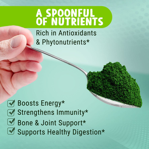 Spirulina Em Pó Maju Superfoods, Sem Microcistina, 100% Vega