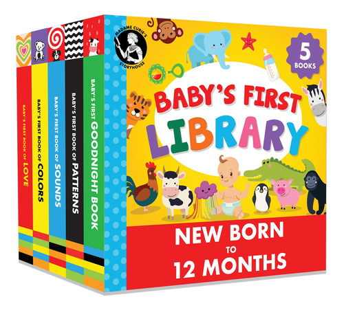 Madame Curie's Storyhouse Baby's First Library | Libros De T