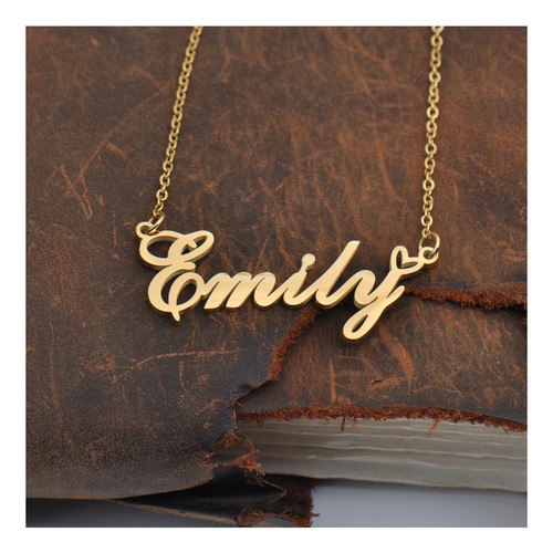 Aoloshow Kassidy Nombre Collar Cabello Catinano Costilería