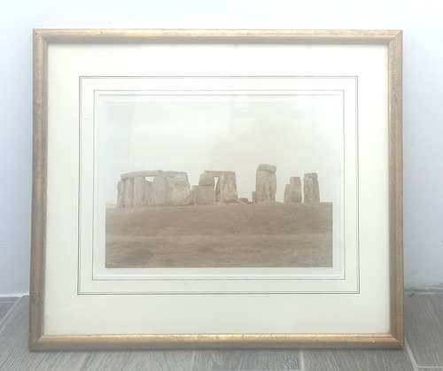 Fotografía Antigua. Ruinas De Stonehenge, Inglaterra. Orig.