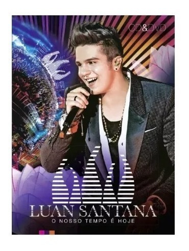 Dvd + Cd Luan Santana O Nosso Tempo É Hoje 