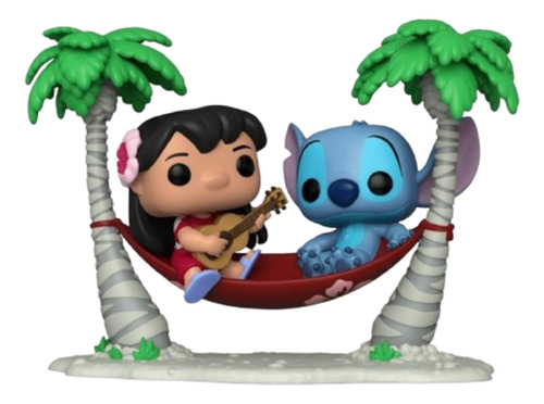 Figura De Accion Lilo & Stitch In Hammock 1200 Disney Lilo & Stitch Funko Pop Moment 