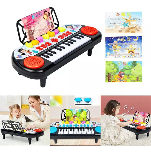 . Juguete De Órgano Electrónico Multifuncional For Niños