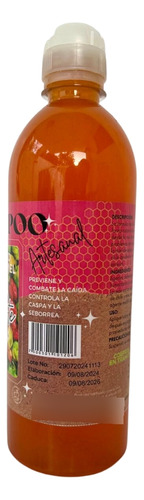 Shampoo Chile Y Miel 500 Ml, Mogote Creative