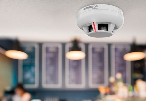Detector De Fumaça Endereçável Dfe 521 Intelbras