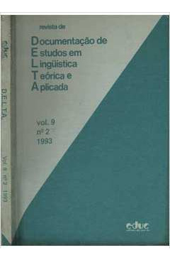 Livro Revista De Documentação De Estudos Em Linguística Teórica E Aplicada 9 - Não Consta