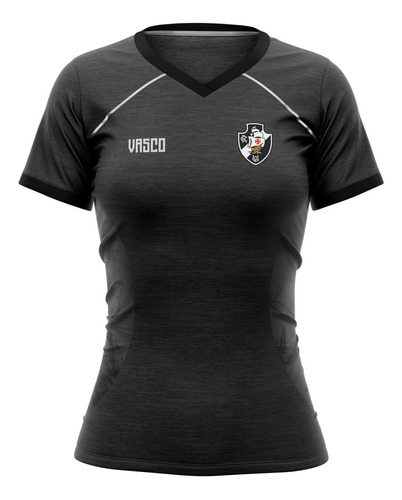 Camiseta Feminina Vasco Da Gama - Produto Oficial Braziline
