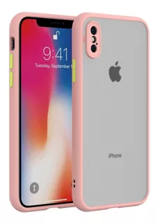 Funda Case Protectora Silicona iPhone 7 /7 Plus/ Xs/ Xr