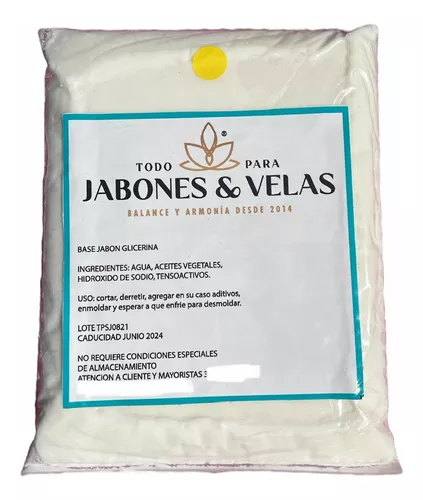 Base para jabón glicerina Stephenson 1 kilogramo – B Nature