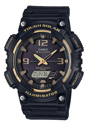 Reloj Para Hombre Casio Aq_s810w_1a3v Negro