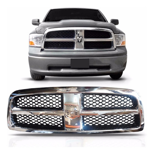 Grade Dodge Ram 1500 Ano 2009 2010 2011 2012 2013 Cromado