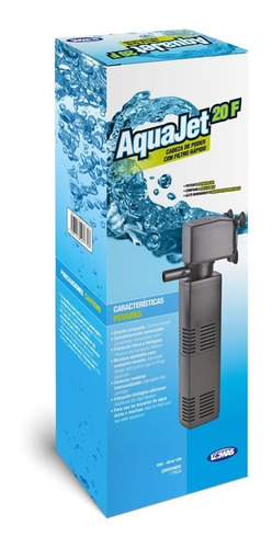 Imagen 1 de 6 de Filtro Interno Para Pecera Aquajet 20f 350 Litros Acuario