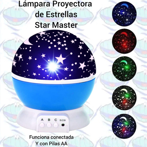 Lámpara Led Proyectora De Estrellas Lámparas De Noche 