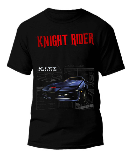 Remera Dtg - Knight Rider 02 - El Auto Fantastico