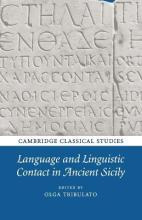 Libro Language And Linguistic Contact In Ancient Sicily -...