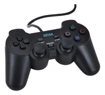 Comprar Joystick Seisa SJ-802 PS2 negro compatible con ps2
