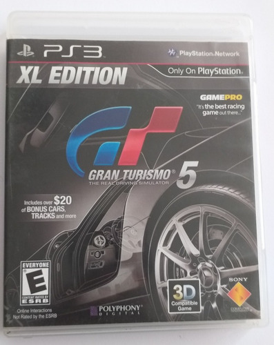 Ps3 Video Juego _ Gran Turismo 5 _ Playstation 3