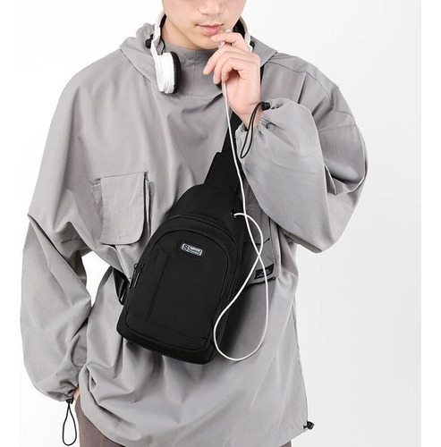 Bolso De Bandoleras Hombre Multifunción Mochila Cruzada