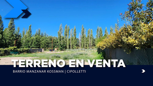 Terreno En Venta Manzanar Kossman 972 M2