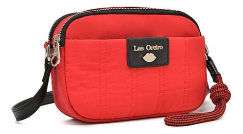 Morral Las Oreiro Con Llavero Doble Compartimento Amplio 