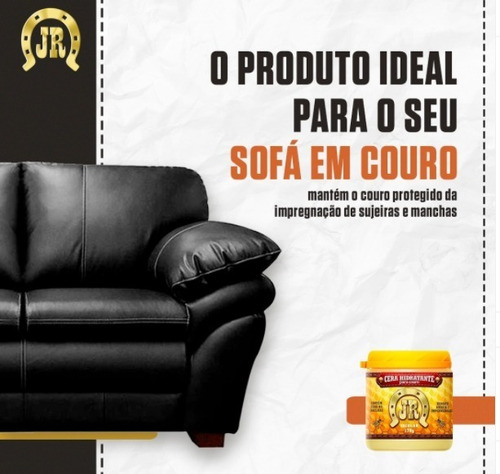 Imagem 6 de 8 de Hidratante Para Couro - Cera Jr - Kit 3 Unidades De 300g