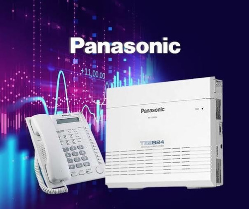 Central Telefónica Panasonic Kx-tes824 Con Operador Kx-t7730