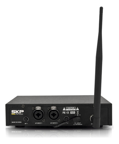 Monitor De Estúdio Skp Stage In Ear Monitor System 102050100mw Preto
