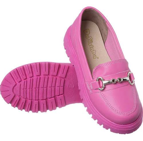 Mocassim Infantil Feminino Macio Oxford Cl ssico Ref 28002