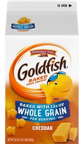 Galletas Goldfish Queso Cheddar 850g Americanas