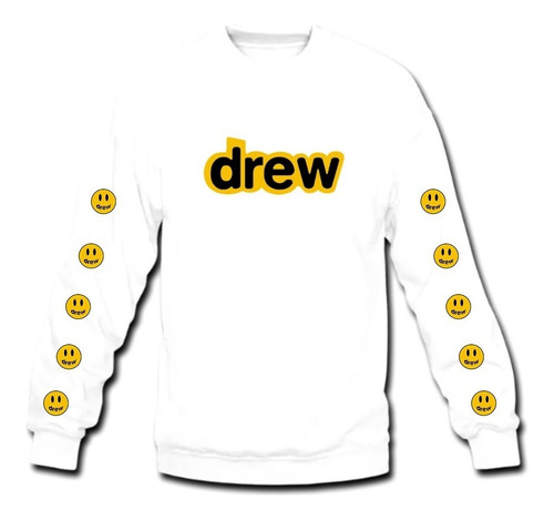 Justin Moda Drew Logos Sudadera