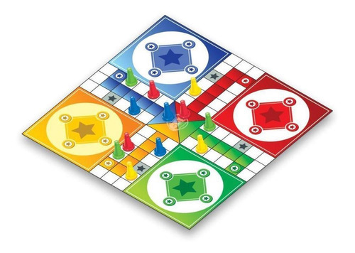Club de juegos de mesa infantil Ludo Dama 6 en 1