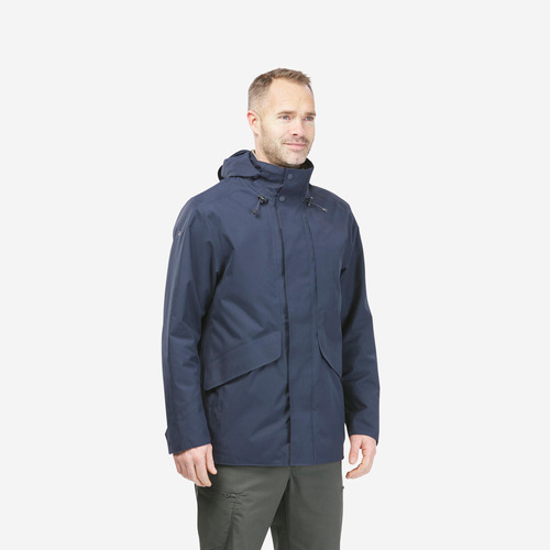 Chamarra Impermeable De Senderismo - Nh550 Imper - Hombre Qu