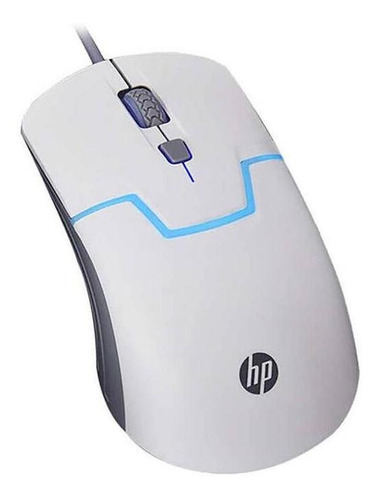 Mouse Gaming Hp 6botones 1600dpi M100s Blanco