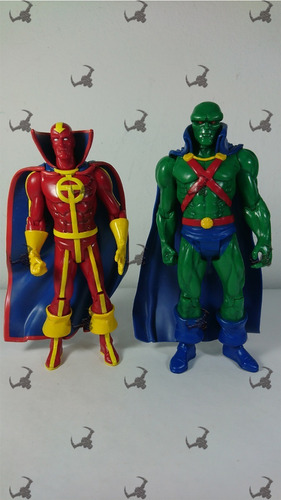 Dc Direct Jla 2001 Wave Compl Red Tornado Martian Manhunter