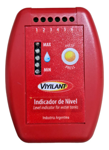 Medidor Nivel Tanque Agua Sensor Indicador Agua Viyilant