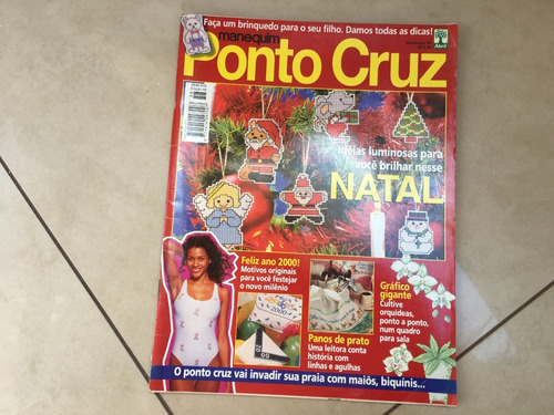 Revista Manequim Ponto Cruz 58 Maiôs Biquínis Natal L290