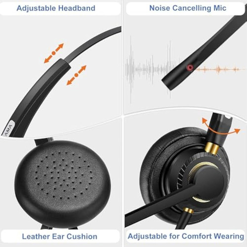 Auriculares Para Teléfono Celular Con Ruido De Micrófono