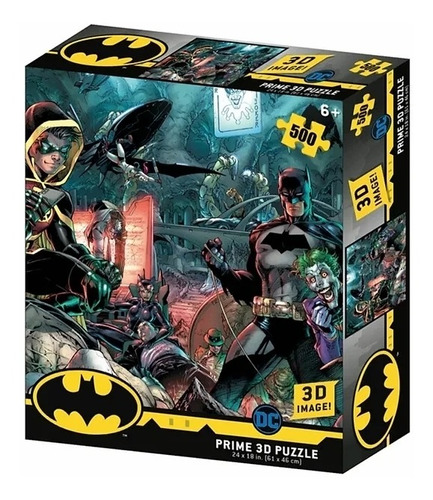 Rompecabezas 3d Batman 500 Piezas Puzzle Original