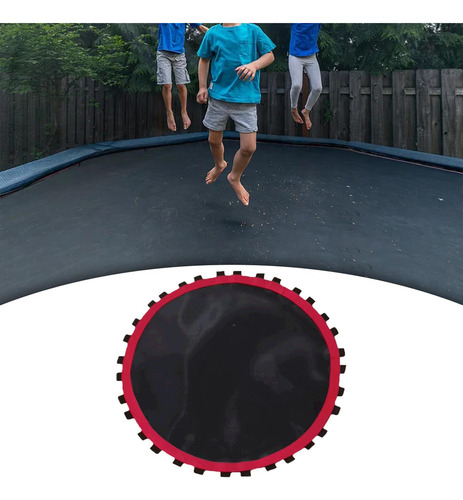 Mz Almohadilla De Trampolín, De Salto, 70cm Con 30 Hebillas