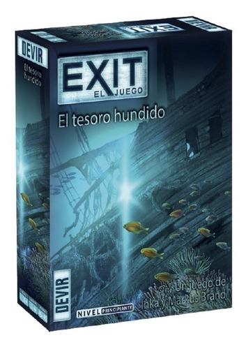 Juego Devir Exit El Tesoro Hundido 1 a 4 Jugadores 10+