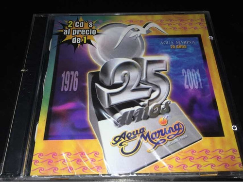 Agua Marina 25 Años.cd Doble Nuevo Original Cerrado