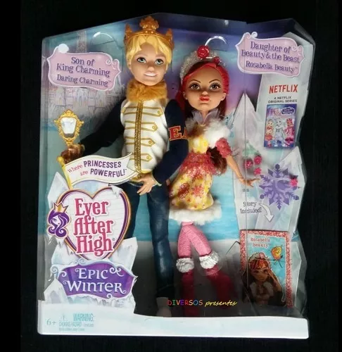 EVER AFTER HIGH DLB38 DARING CHARMING AND ROSABELLA BEAUTY DOLLS