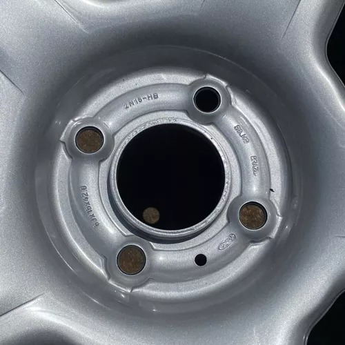 Roda De Ferro Aro 15 Ford Ecosport Original 4x108 Prata