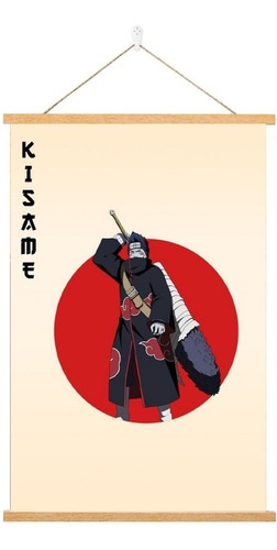 Poster Pergamino Naruto Shipudden Kisame Artistico 40x60cm