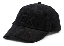 Comprar Gorra Calvin Klein Tela De Pana Negra Ajustable Original